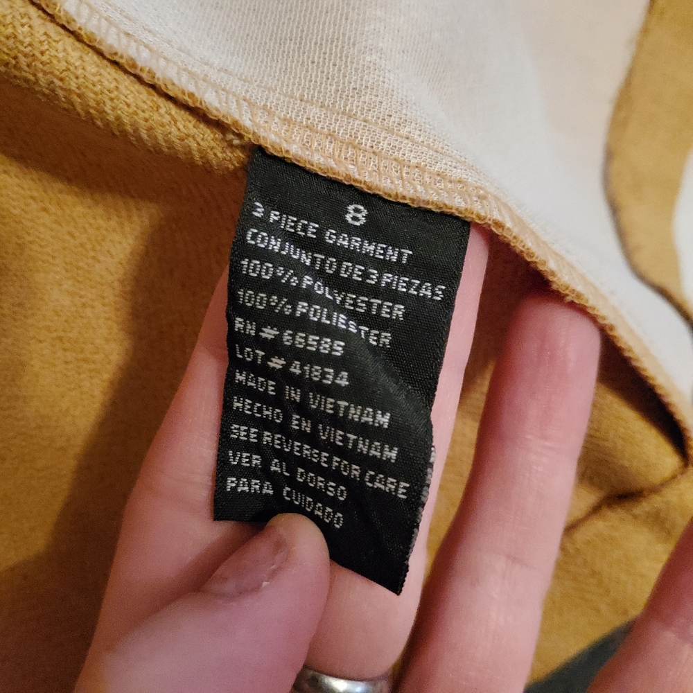 Perceptions mustard button down blazer - Picture 3 of 5
